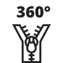 V celoti snemljiva prevleka