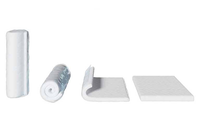 Vzmetnica je vakumsko zvita