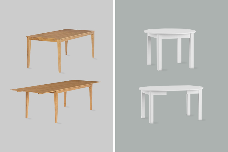 Miza z dodatnim podaljškom